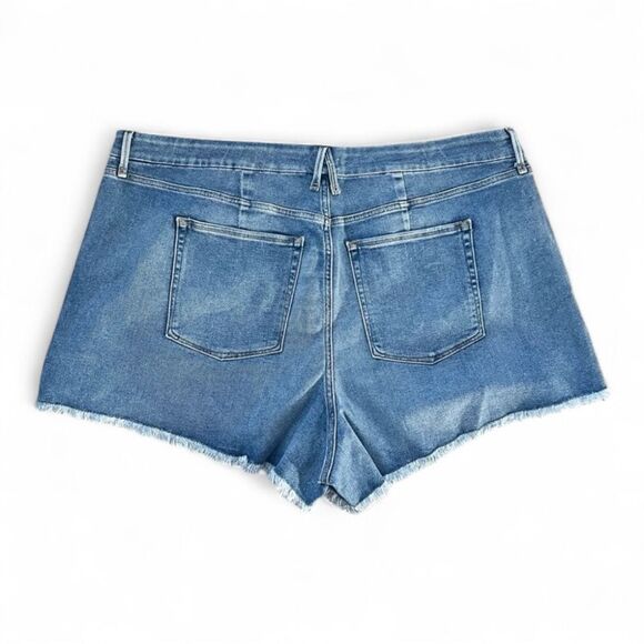 NEW Good American GOOD CURVE SHORT Shorts Women’s Plus Size 24 - Picture 10 of 13